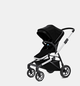 Коляска Thule Sleek, черный цвет Коляска Thule Sleek, черный цвет