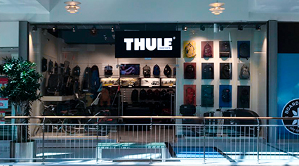 Открытие магазина THULE в ТЦ "Метрополис"
